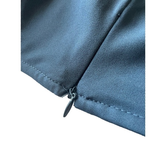 Princess Polly Huxley Blue Square Neck Crop Top Size 8 - Picture 9 of 10